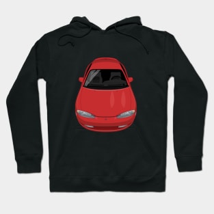 Eclipse 2nd gen 1995-1999 - Red Hoodie